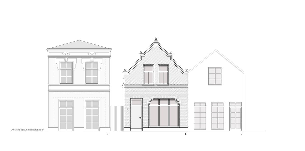 Denkmalgerechter Umbau Stadthaus in Nordhorn