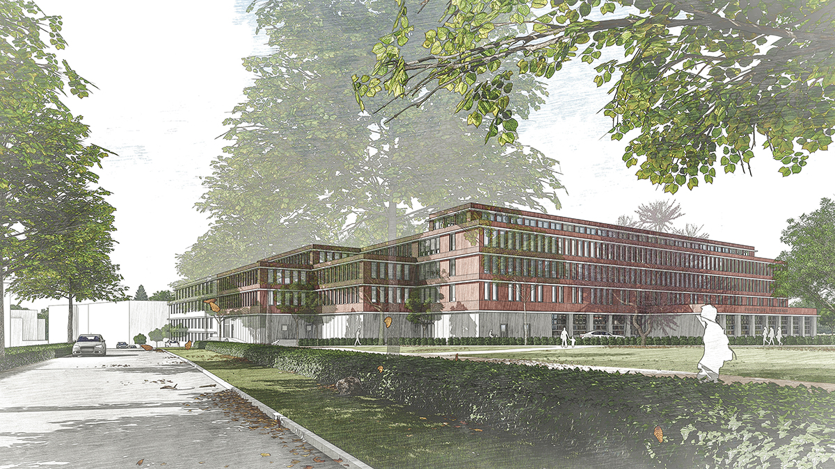 Hauptfeuerwache in Flensburg, 3.Preis